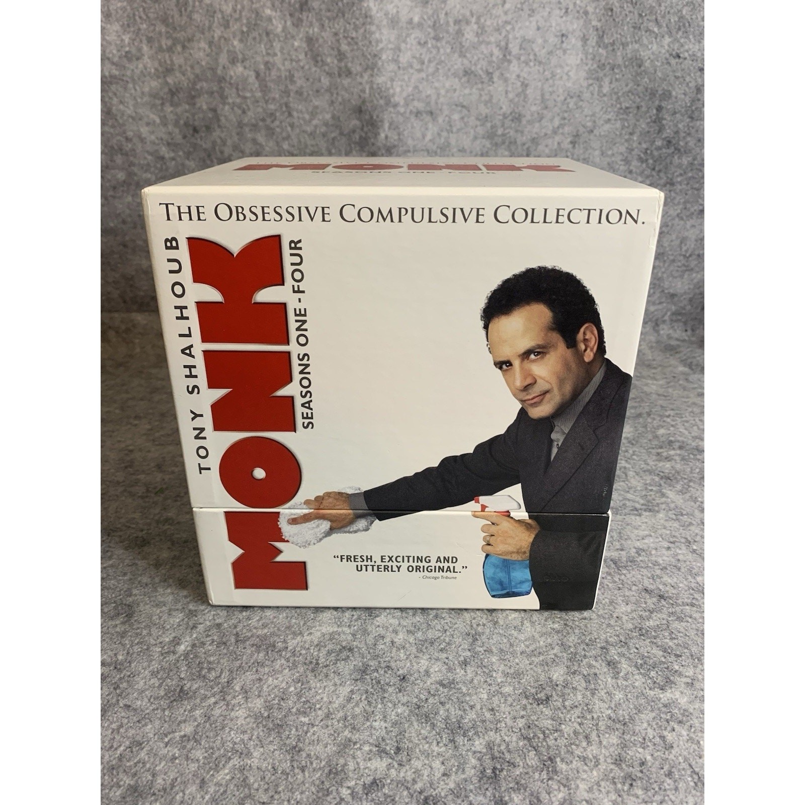 Monk: The Obsessive Compulsive Collection Seasons 1 – 4 (DVD, 2006, 16-Disc Set)