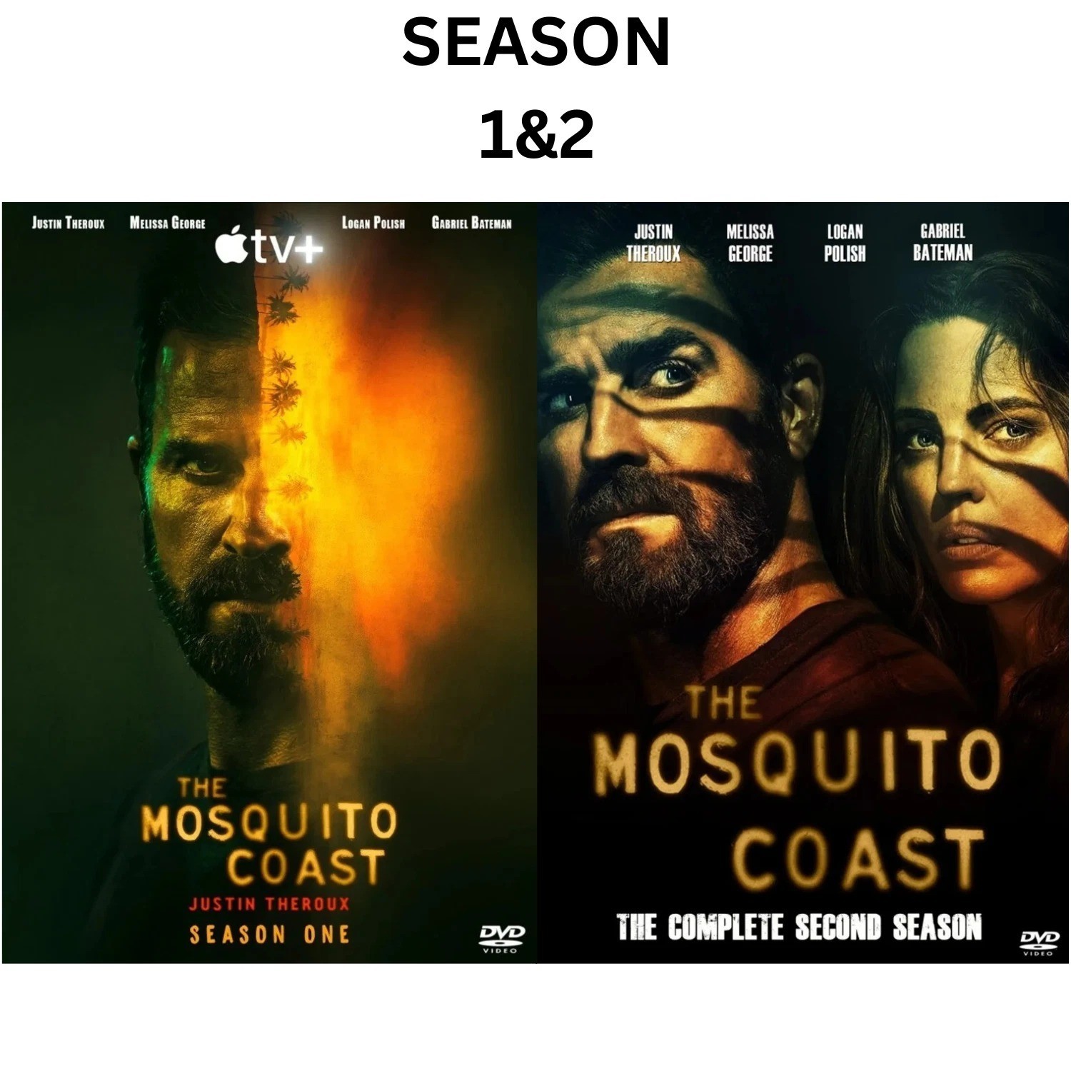 The Mosquito Coast TV Series Season 1-2 2022 DVD Full HD Eng All Region FreeShip