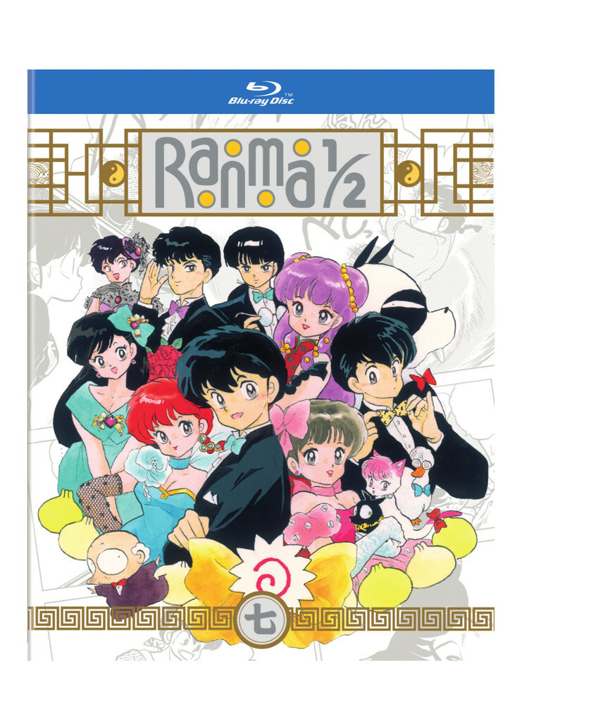 Ranma 1/2 , Vol #1-7 BLURAY Collectors Bundle (Eps #1-161) w/ Slipcovers