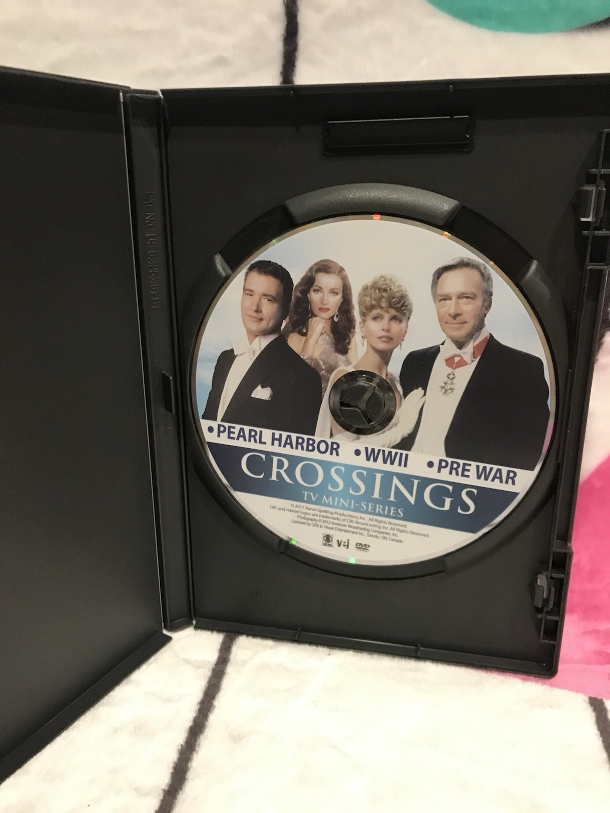 Danielle Steel’s Crossings TV Mini Series DVD Pearl Harbor WWII PREWAR OOP RARE