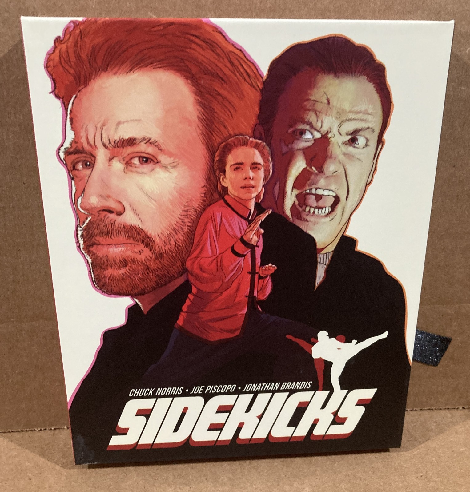 Sidekicks 4K/Blu-ray. Limited edition box set! 2 discs. Brand new COVER WEAR