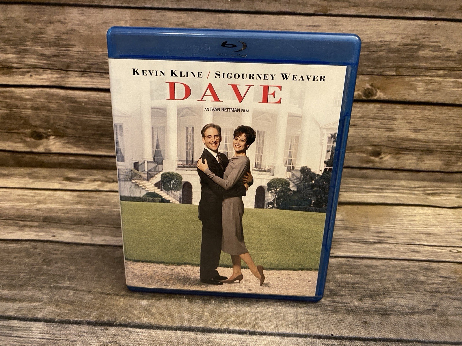 Dave (Blu-ray, 1993) Kevin Kline Sigourney Weaver President Romantic Comedy