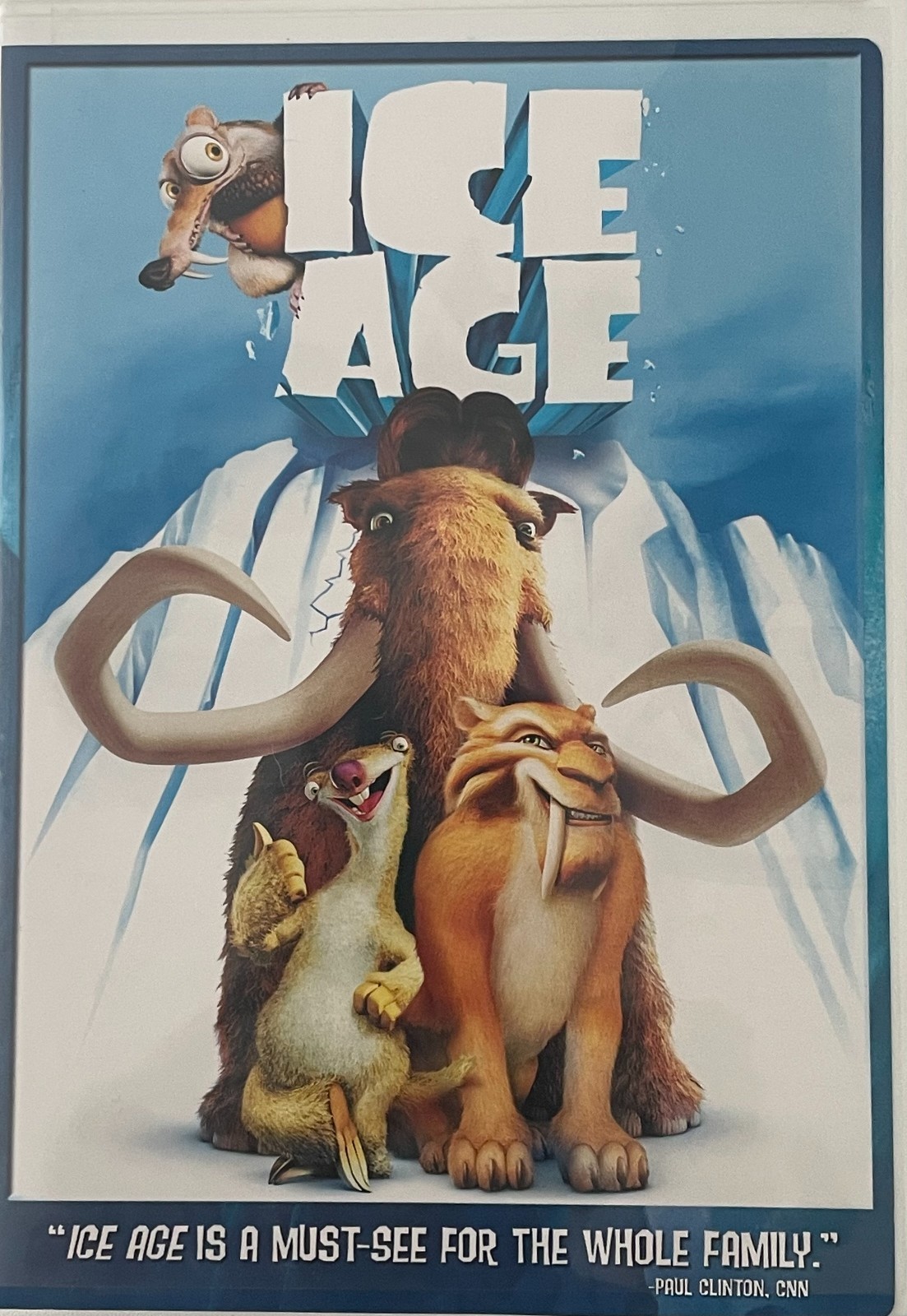 Ice Age Movie (DVD, 2002) Includes both Widescreen & Full Screen Versions