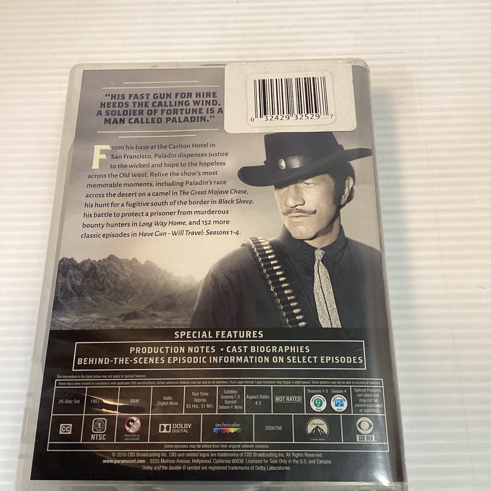 Have Gun-Will Travel Season 1-4 DVD Pre-Owned