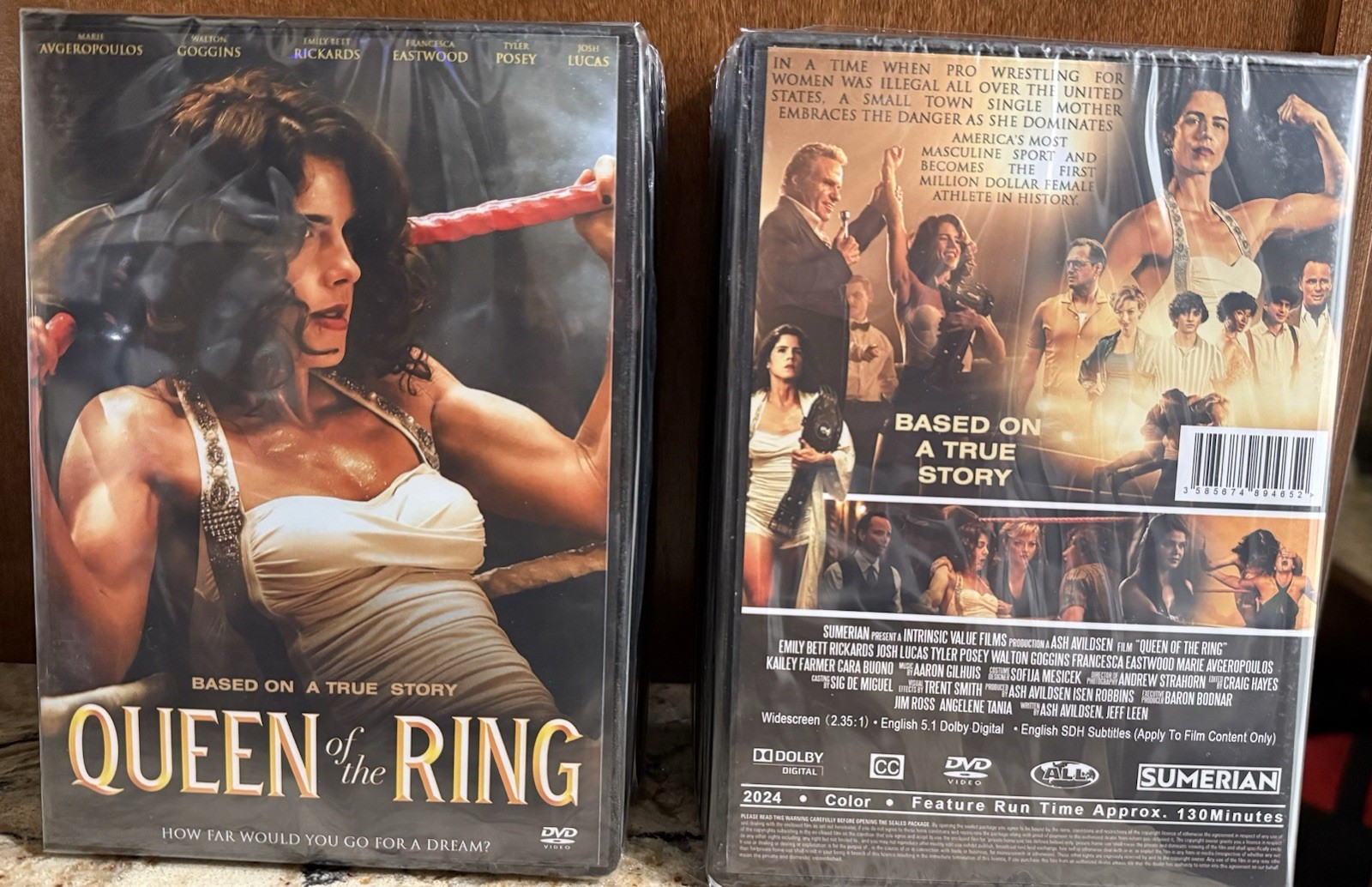 Queen of the Ring (2025) New, Sealed, DVD