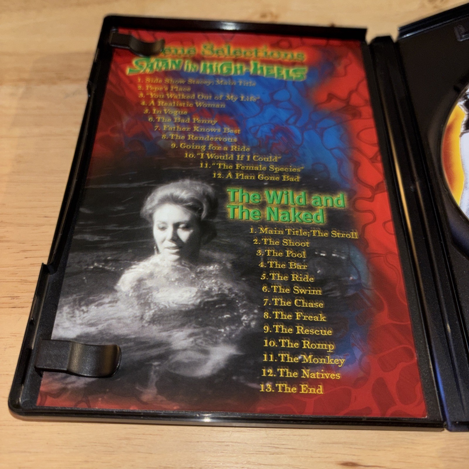 Satan in High Heels 1962 DVD Something Weird Video 90+ Minutes Special Features