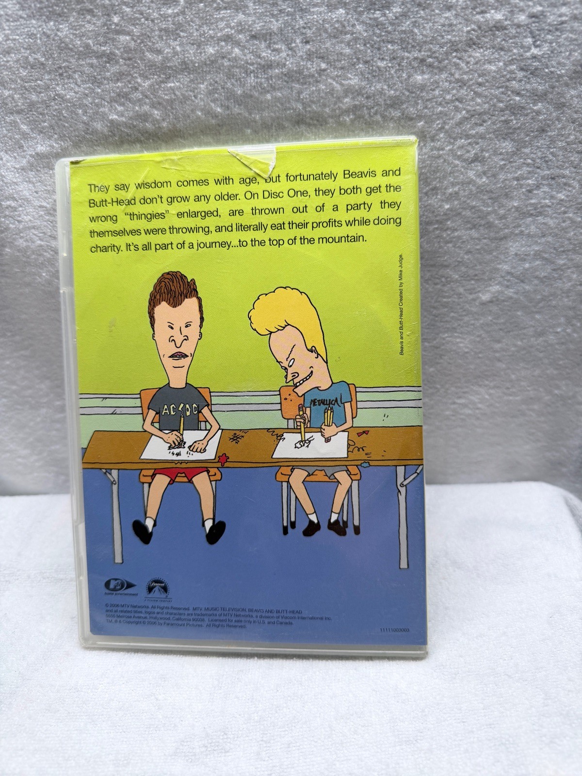 Beavis and Butt-Head Mike Judge Collection MTv Good Used Condition DVD