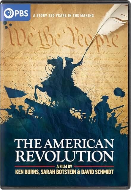 The American Revolution: A Film by Ken Burns DVD Set…..1 Day Handling