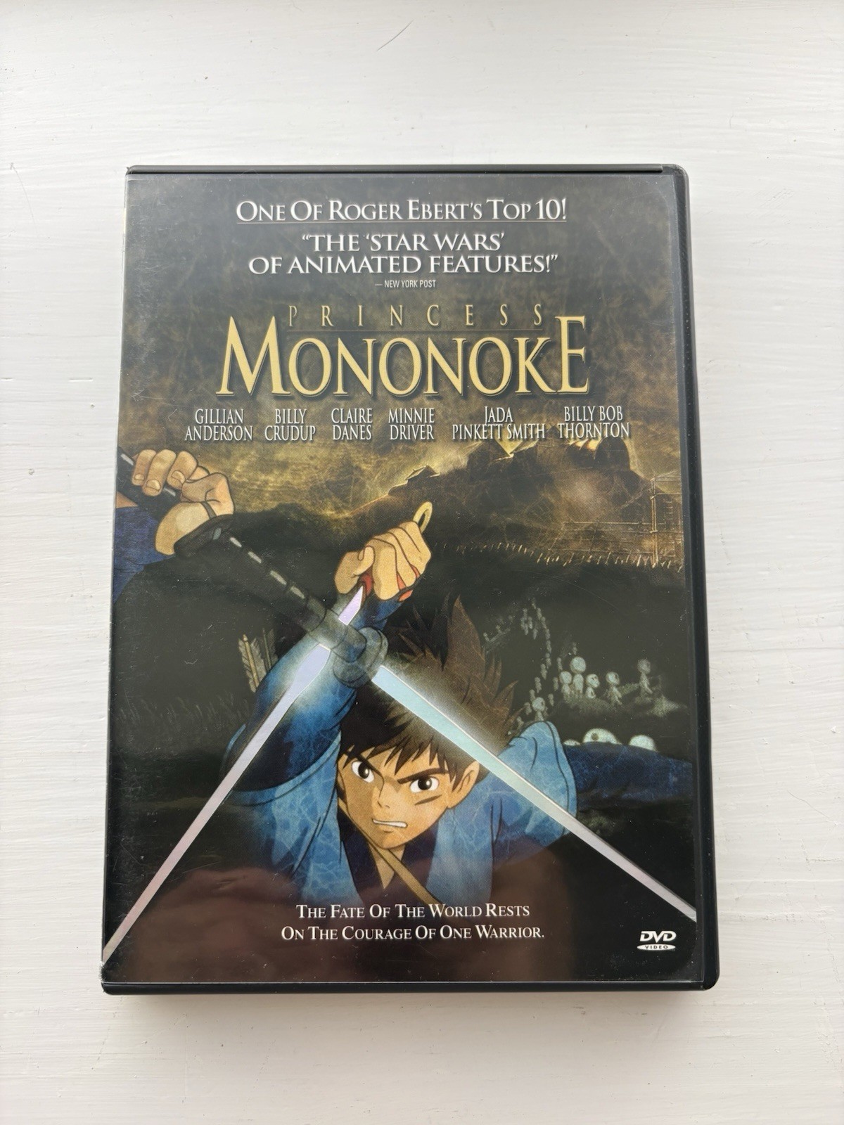 Studio Ghibli Princess Mononoke DVD Region 1 NTSC PG-13 1999