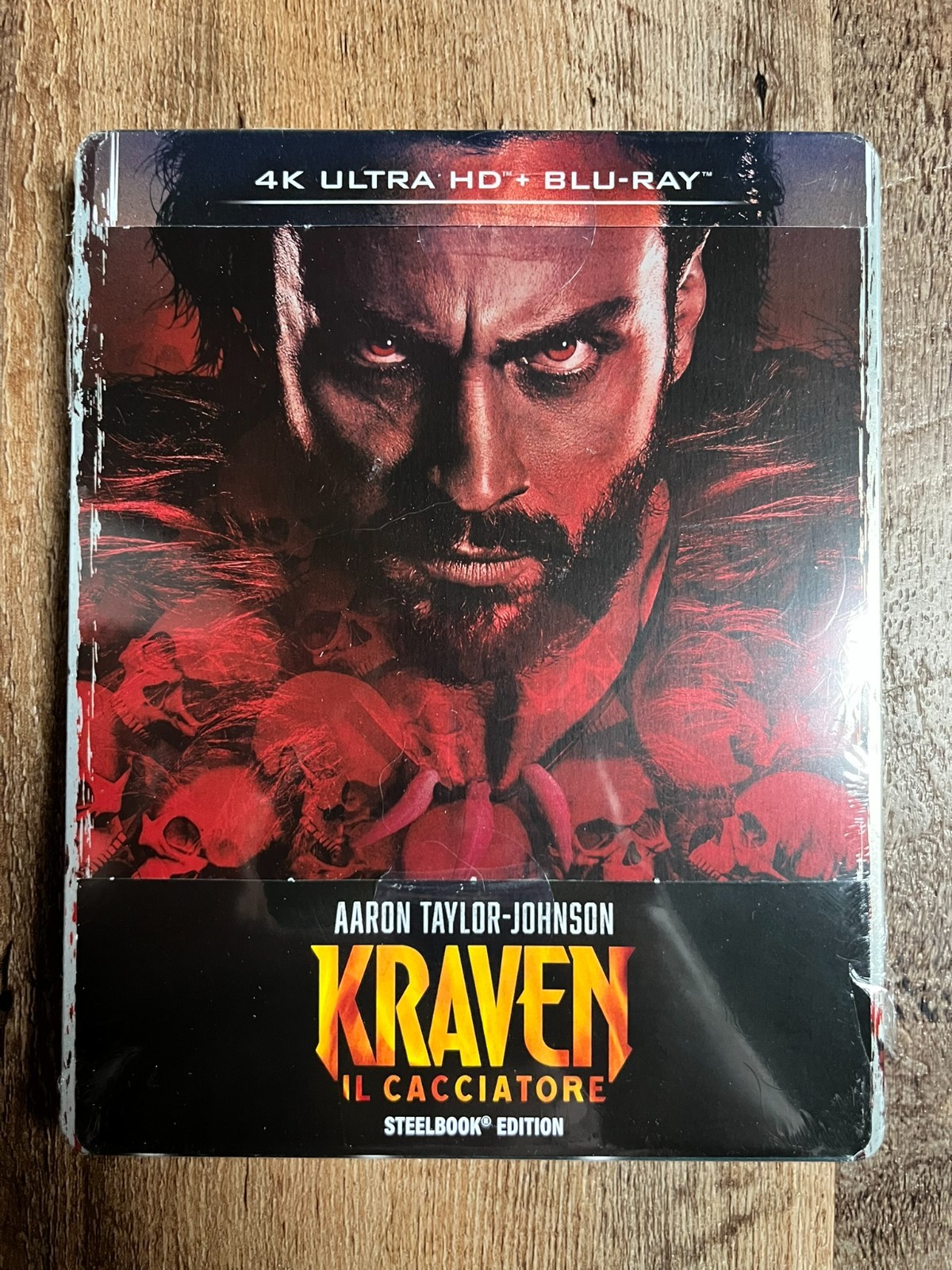 Kraven the Hunter w. Steelbook (4K UHD + Blu-ray, EU Import, Region Free) *NEW*
