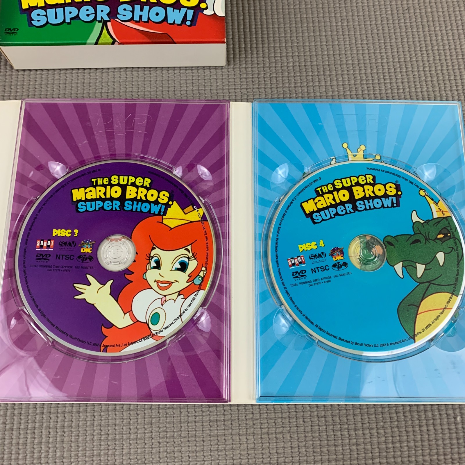 THE SUPER MARIO BROS. Super Show! 4-Disc DVD Box Set 2006