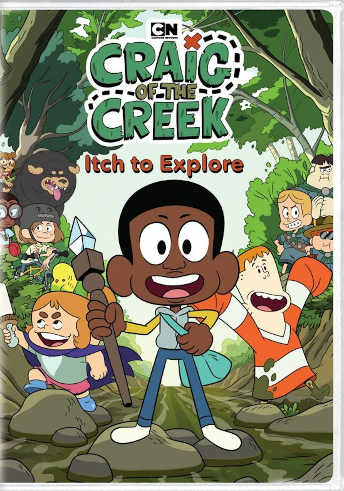 Cartoon Network Craig of the Creek Itch to Explore DVD NEW