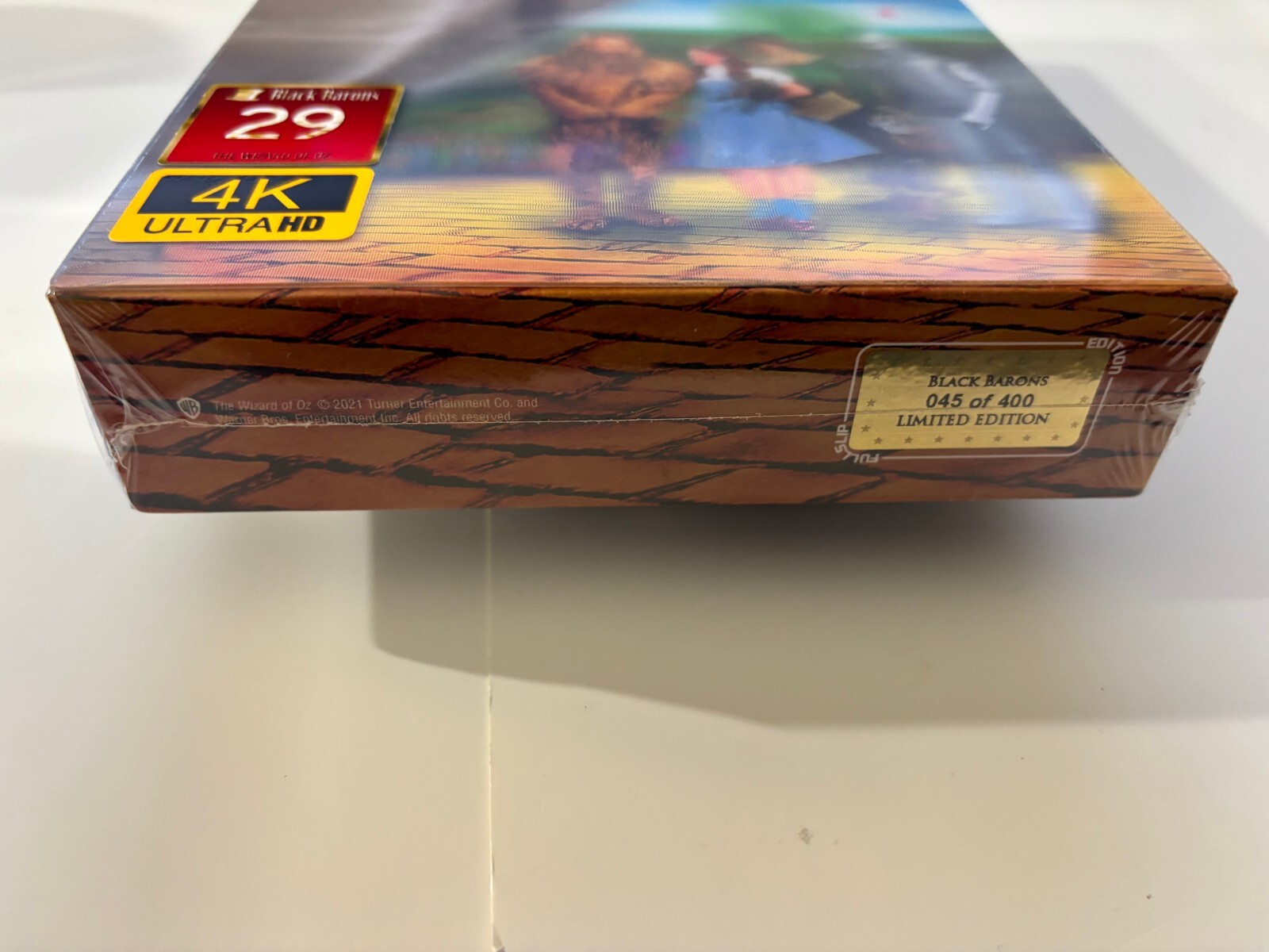 The Wizard Of Oz 4K FilmArena Black Barons Steelbook Lenticular Slipcover