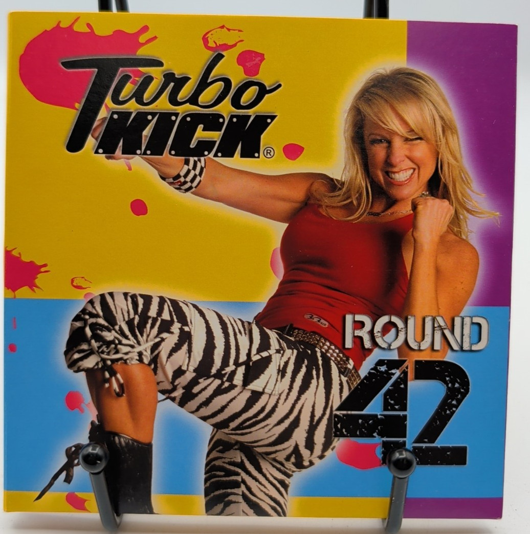 Turbo Kick Round 42 DVD + CD + Choreography Notes PB11 Powder Blue