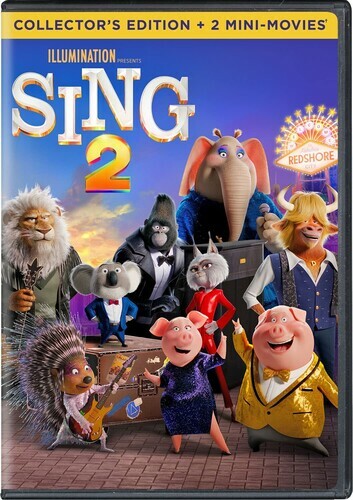 Sing 2 (DVD, 2021) Rdbx Disc Only 4052