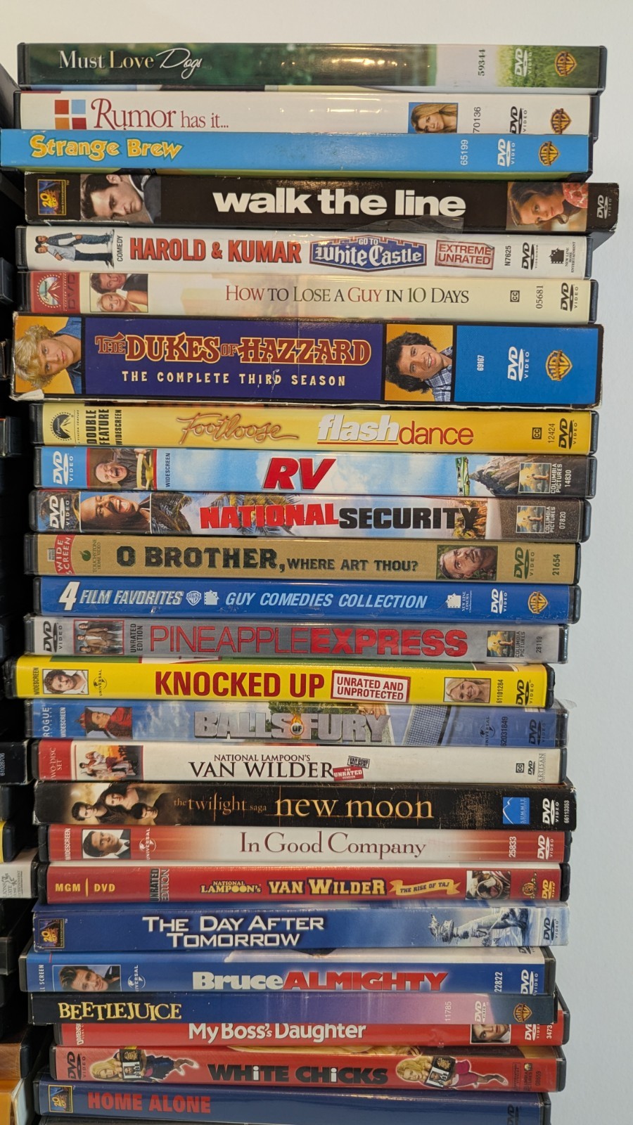 Lot of 140 DVD Bulk Wholesale – Comedy -Drama – Bundle Collection – Some Sealed