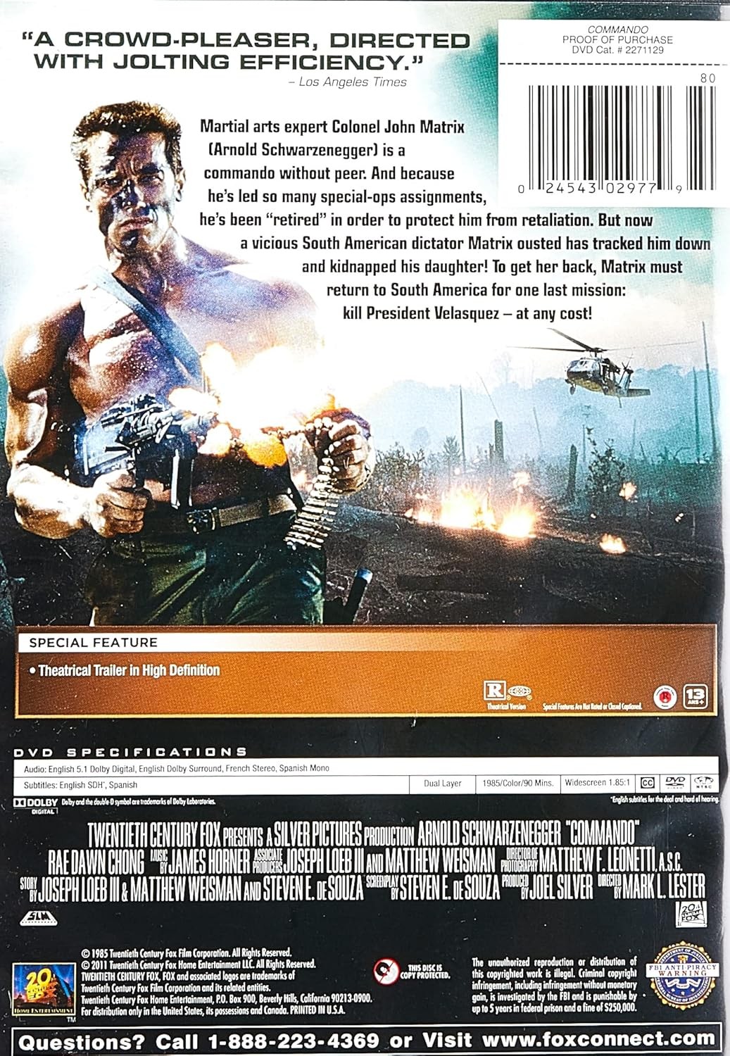 COMMANDO – DVD
