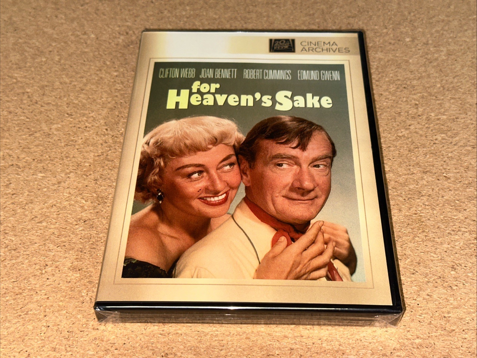 NEW & SEALED For Heaven’s Sake DVD 1950 20th Century Cinema Archives Web Bennett