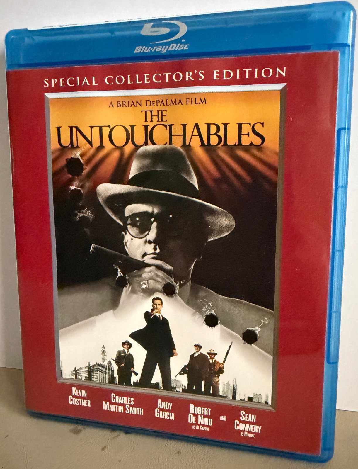 The Untouchables (Blu-ray Disc, 2007, Special Collectors Edition) LIKE NEW!
