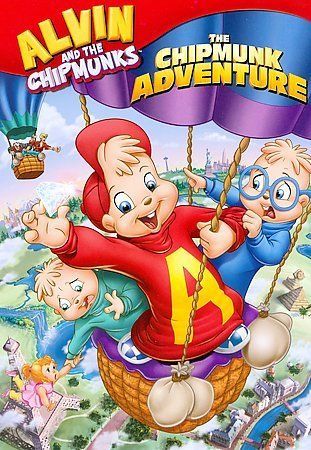 THE CHIPMUNK ADVENTURE DVD 2008 with Audio CD and Insert!