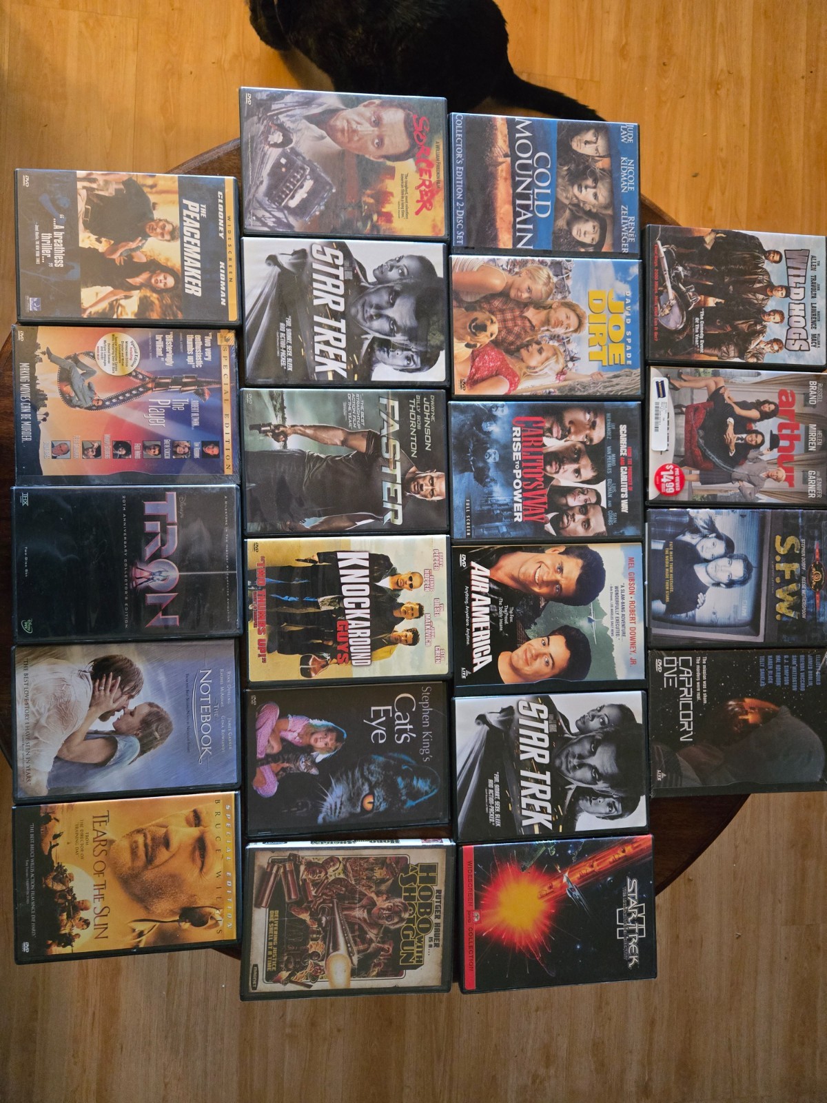 dvds for sale – games – music