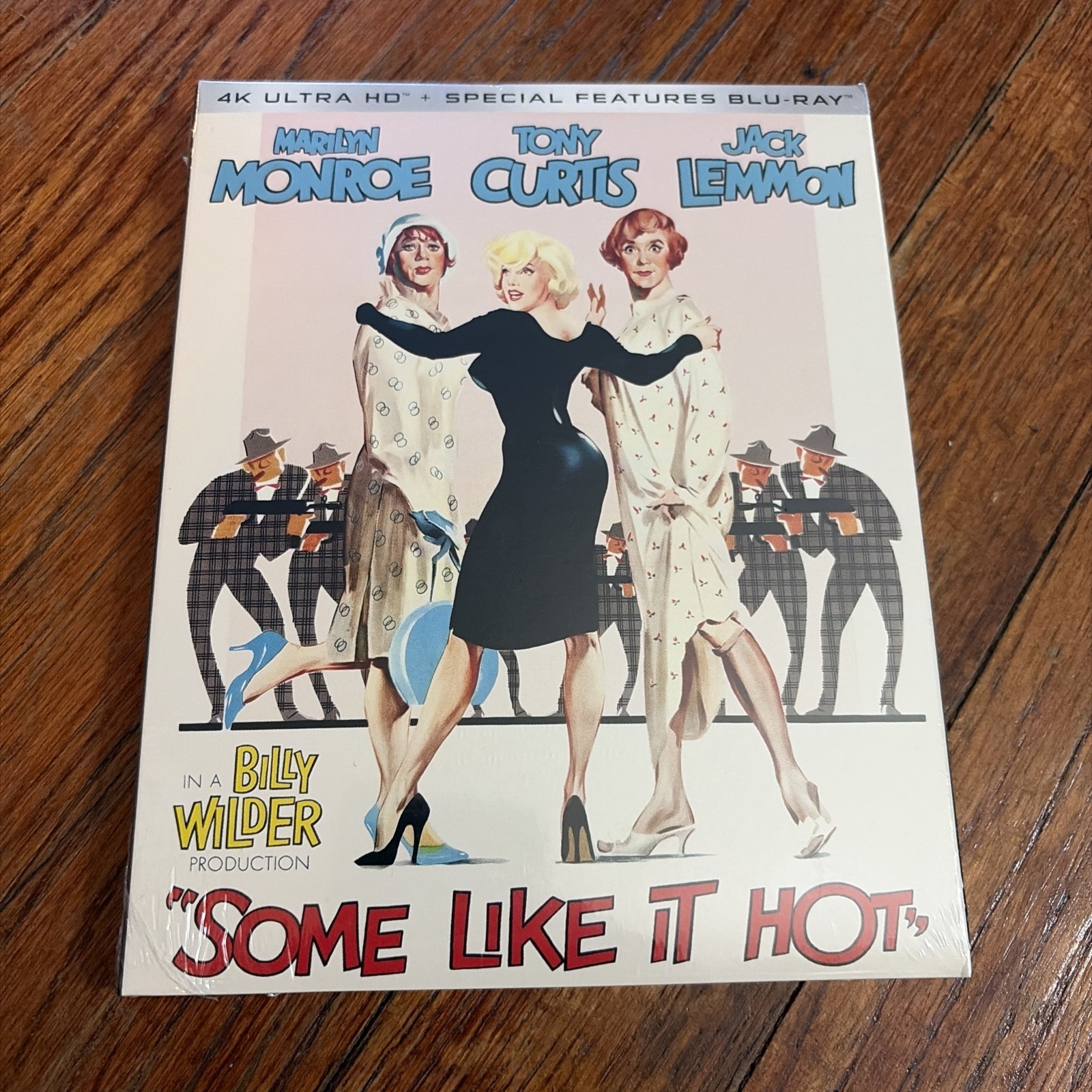 Some Like It Hot 4K Ultra HD w/ OOP Slipcover Marilyn Monroe Kino Lorber New