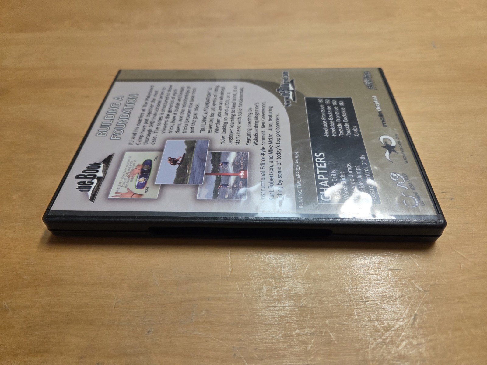 The Book Wakeboard Instructional Series DVD Building a Foundation FreeSH
