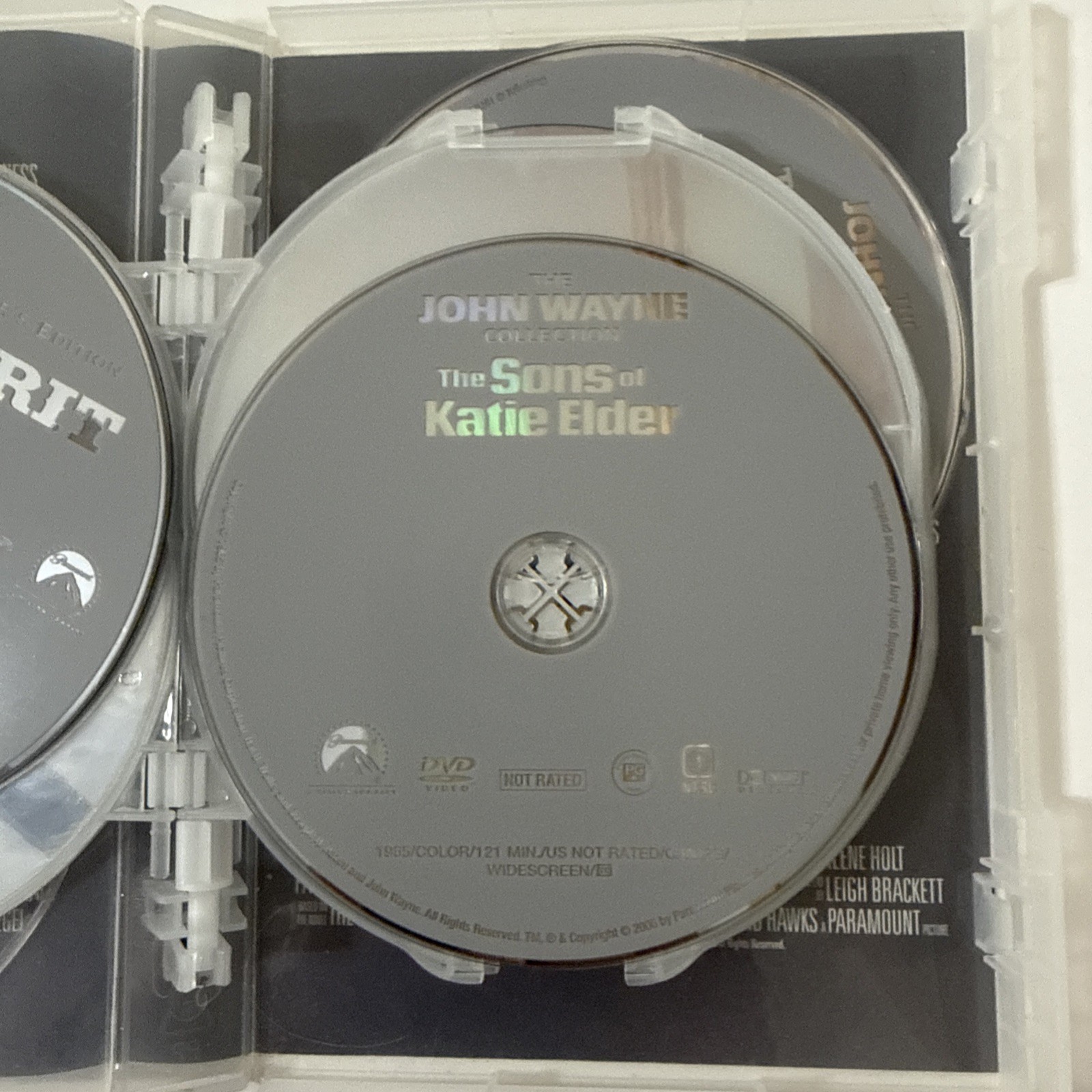 John Wayne Western Collection DVDs