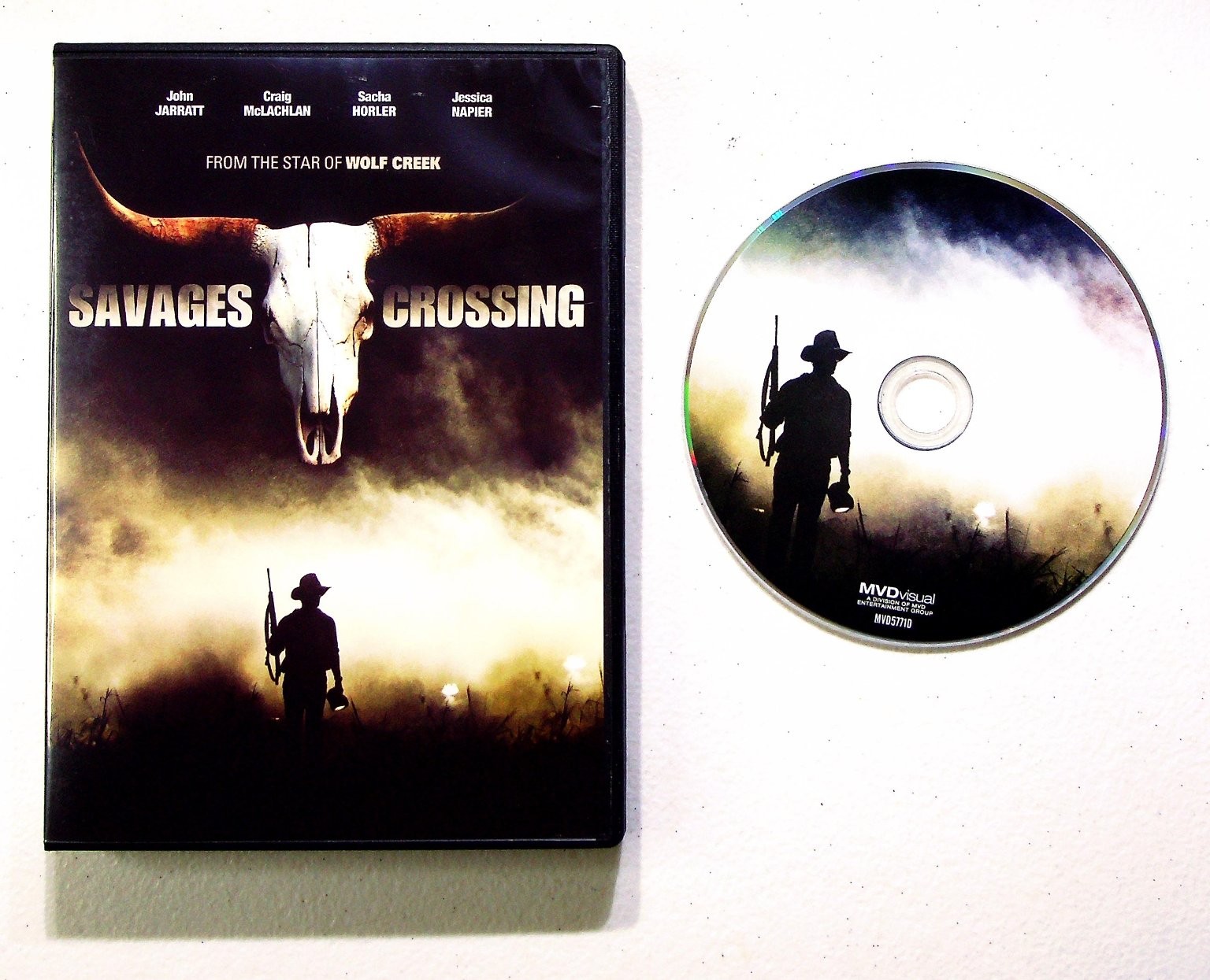 Savages Crossing DVD John Jarratt «Wolf Creek» Thriller MVD Visual