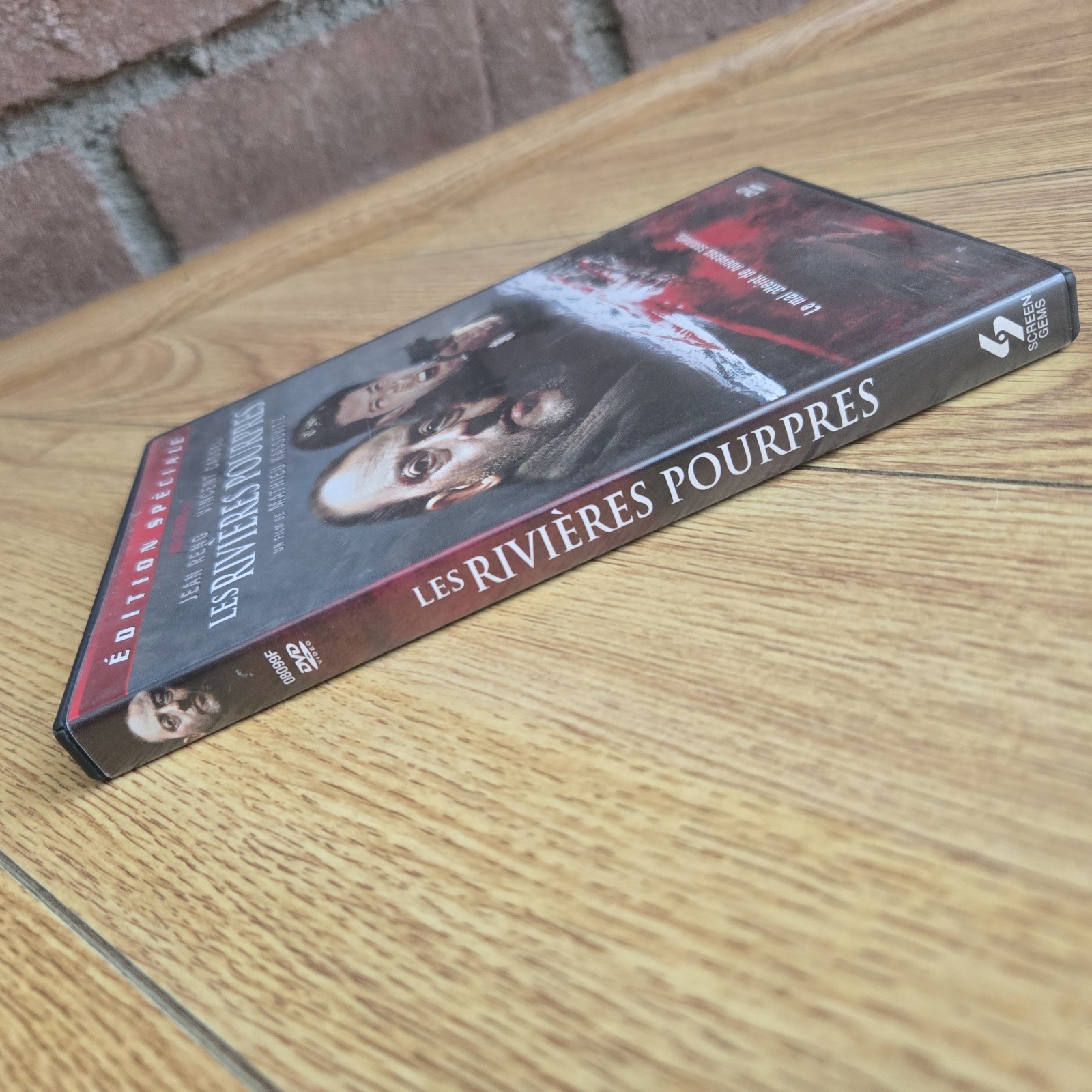 LES RIVIÈRES POURPRES [The Crimson Rivers](DVD 2001) CANADIAN (FRENCH + ENGLISH)