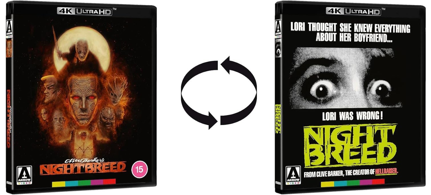 Nightbreed [4K UHD Blu-ray] (1990) Arrow Video UK Limited Edition Clive Barker