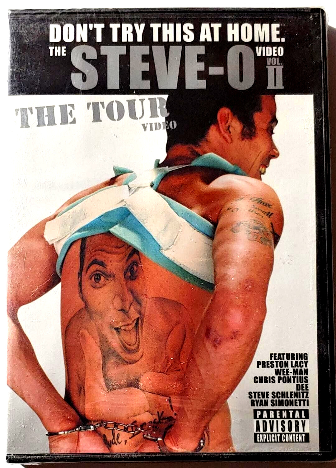 Don’t Try This At Home – The Steve-O Video Vol. 2 [DVD] 2002, J&N – BRAND NEW