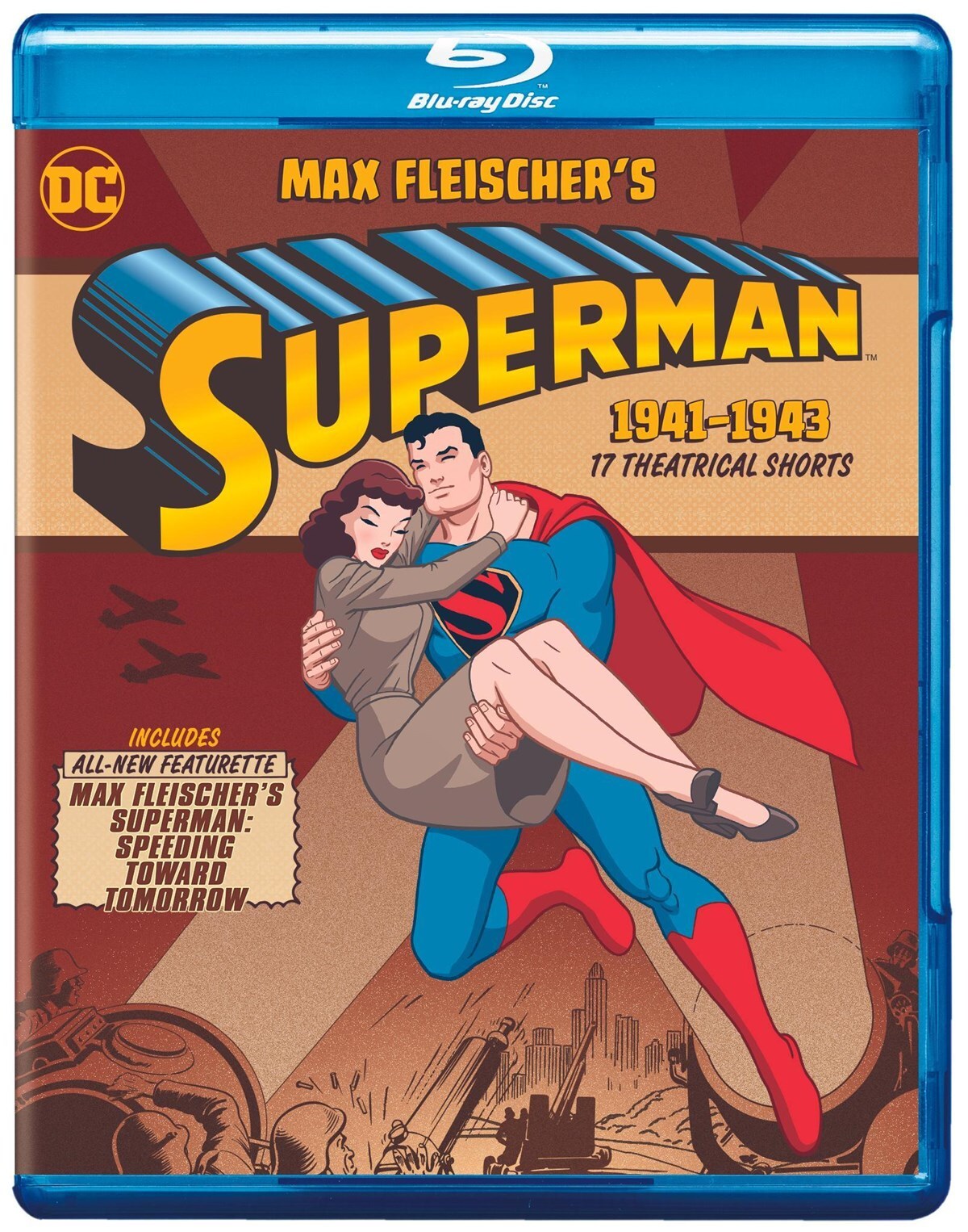Max Fleischer’s Superman The Collection Blu-ray Bud Collyer NEW