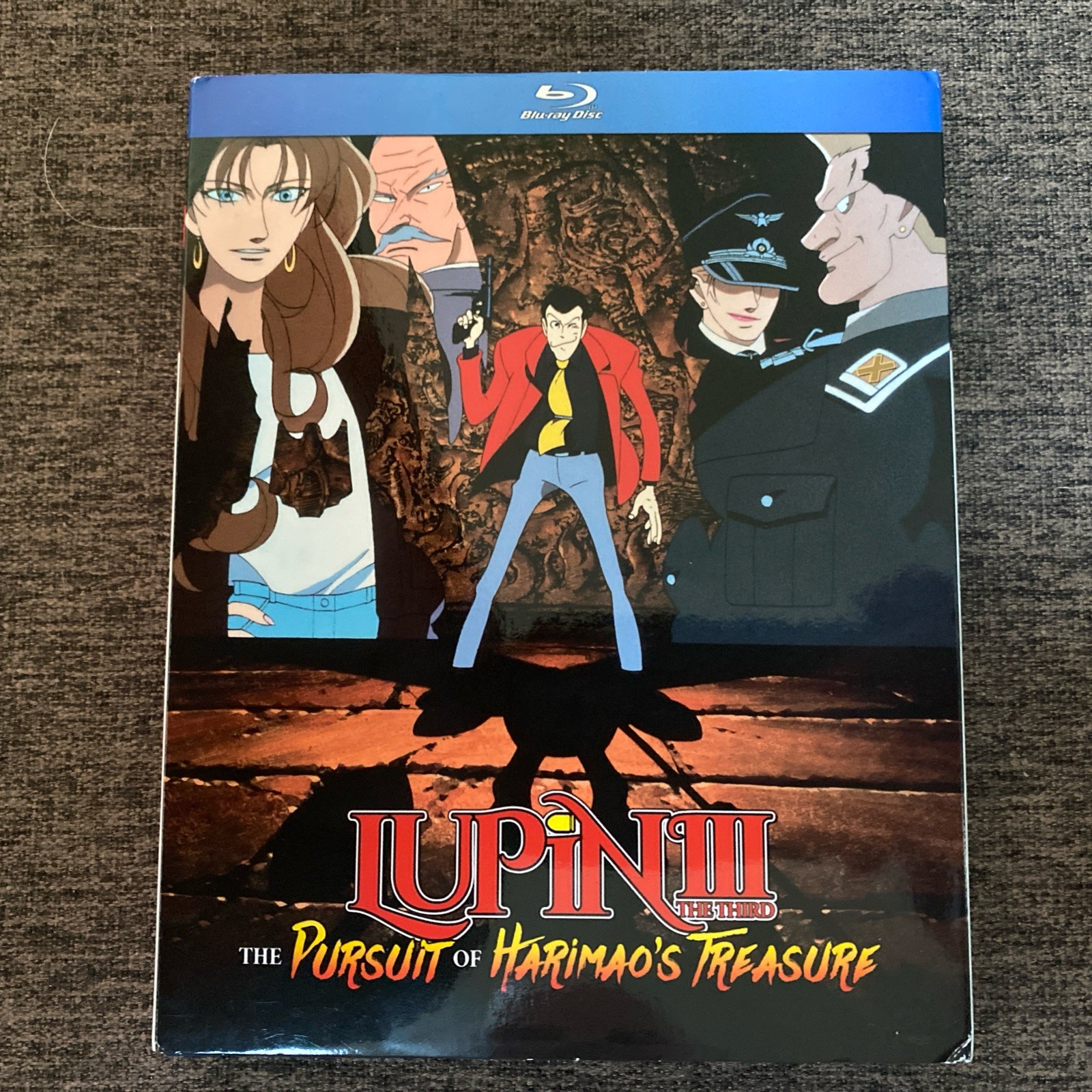 Lupin The 3rd: The Pursuit of Harimao’s Treasure (Blu-ray, 1995) Has Slipcover