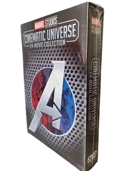 Marvel Studios Cinematic Universe 24-Movie Collection (DVD, 13-Disc Box Set) New