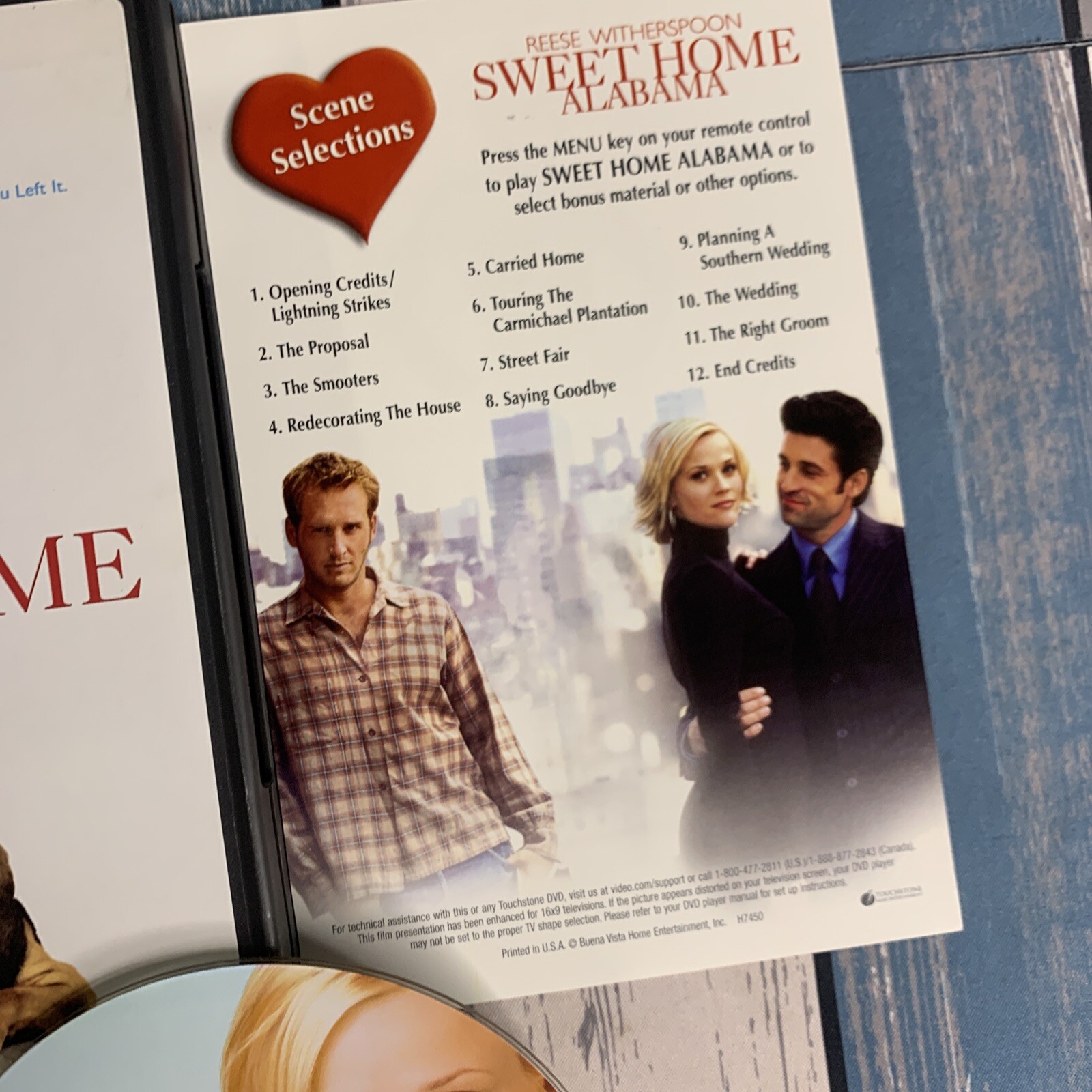 Sweet Home Alabama – DVD – VERY GOOD – cib – mOVIE