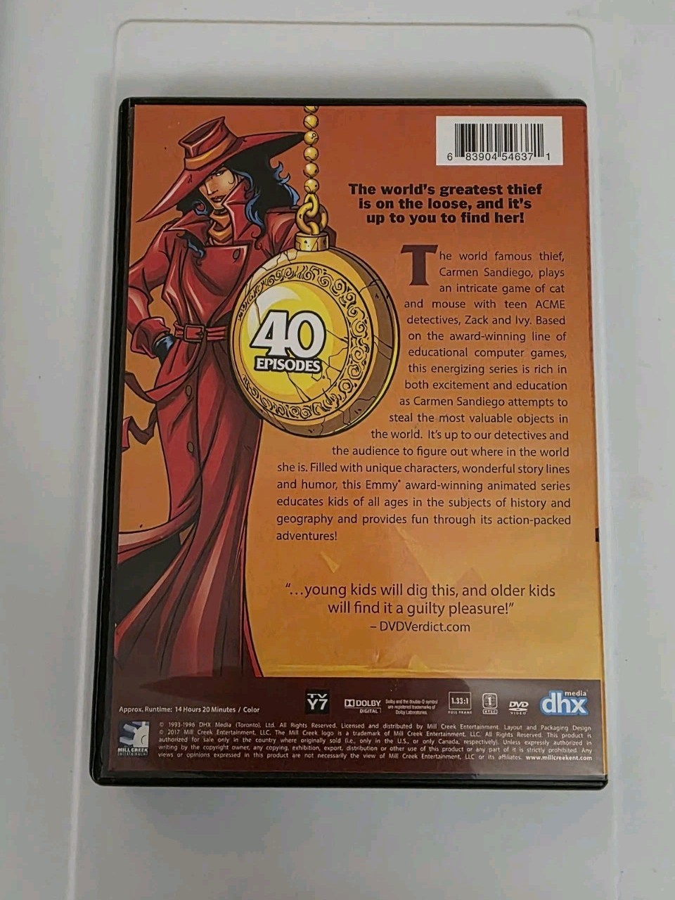 Where on Earth Is Carmen Sandiego? The Complete Series (DVD, 4 Disc Set, 2017)