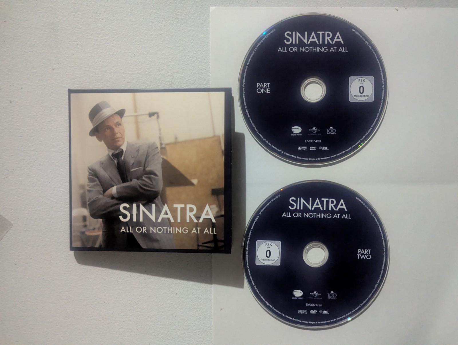 FRANK SINATRA All Or Nothing At All DELUXE EDITION 5-Disc DVD + CD Box Set