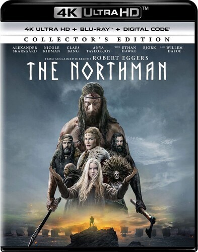 The Northman 4K Ultra HD Blu-ray New Unsealed No Digital Code