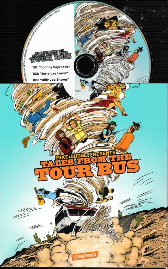 Mike Judge Presents: Tales From The Tour Bus: 3 Episodes from Season 1 FYC DVD