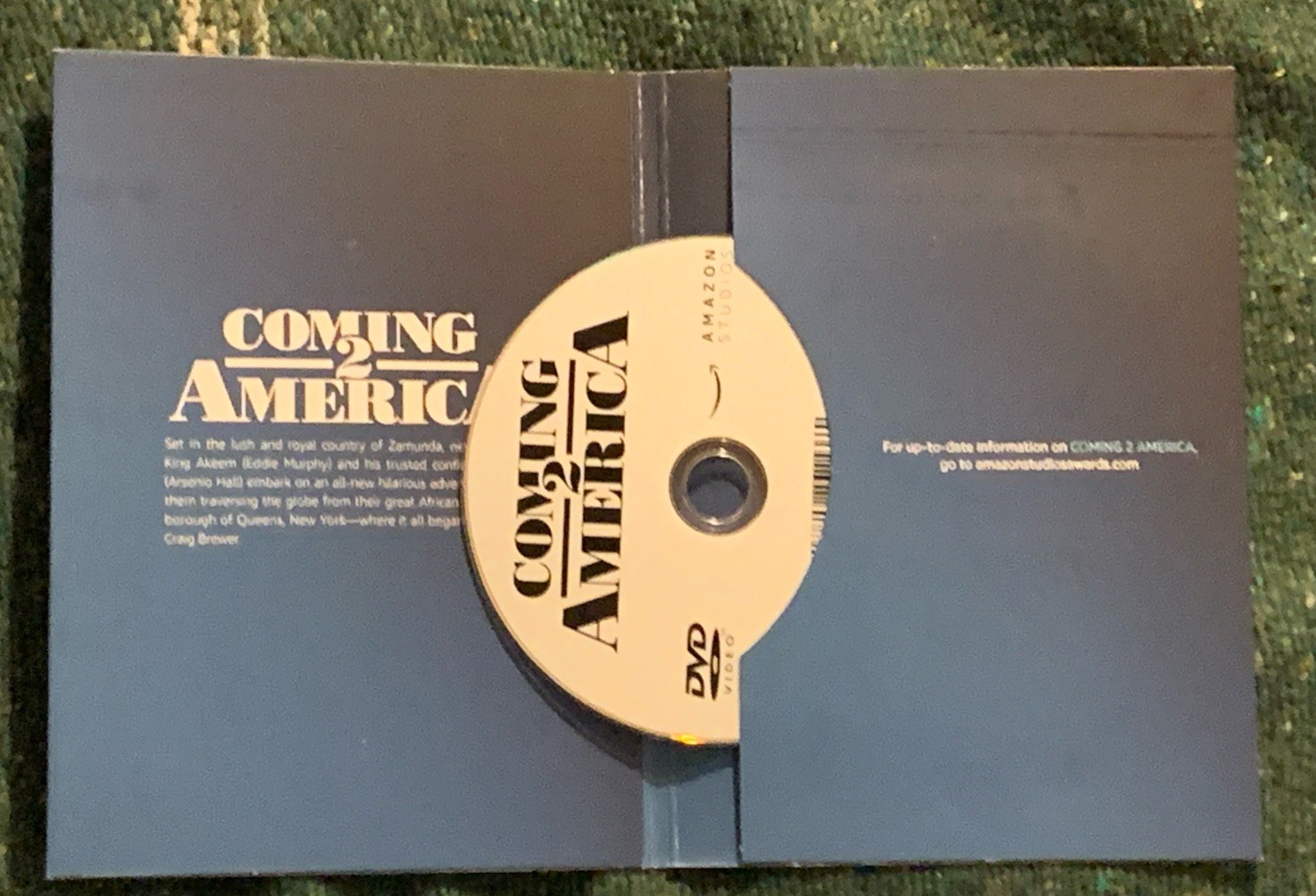 Coming 2 America (2021) DVD FYC Full Length Screener Eddie Murphy