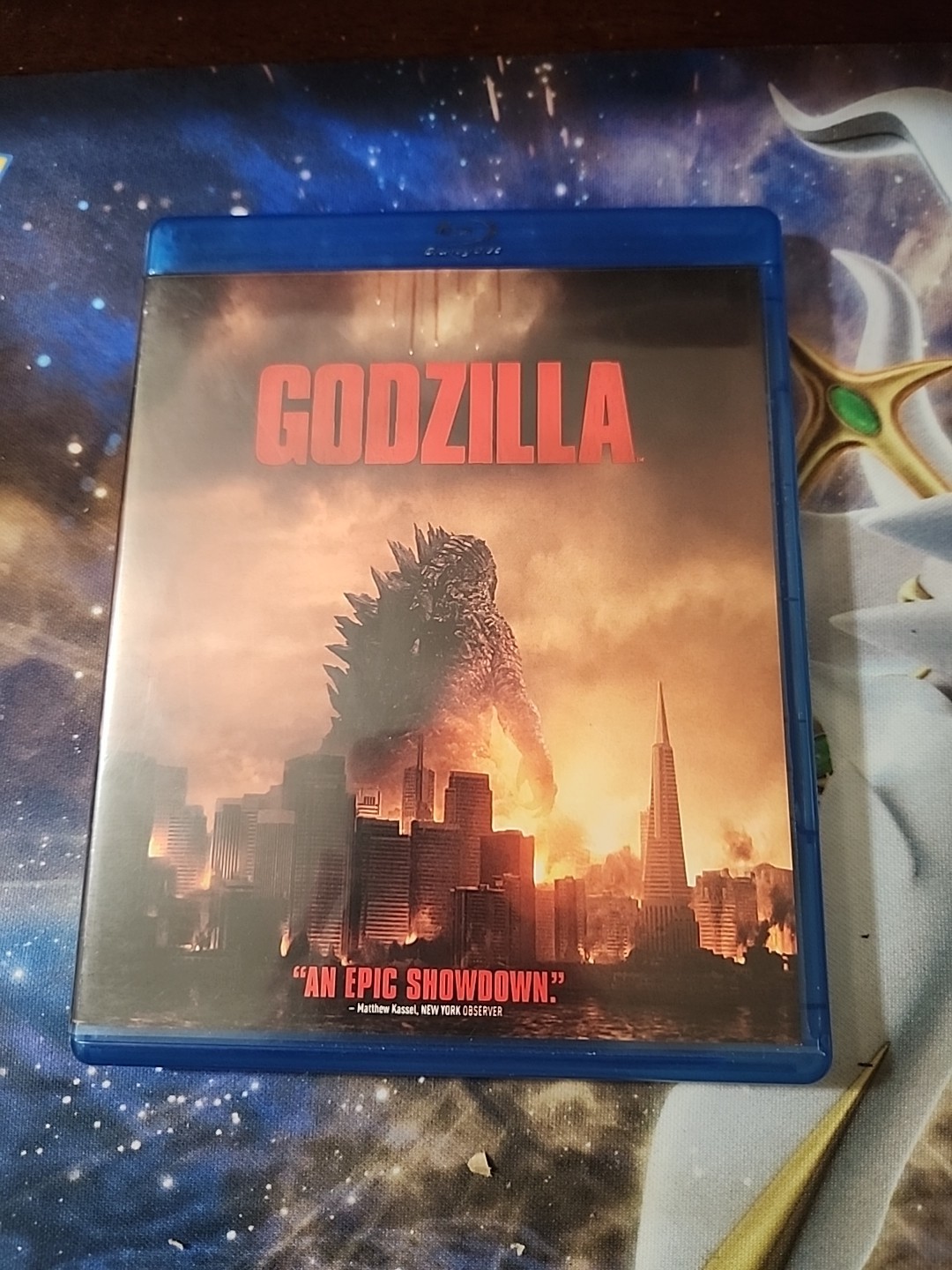 Godzilla Blu-ray 2014 giant monster action movie kaiju Gareth Edwards- Pre-Owned