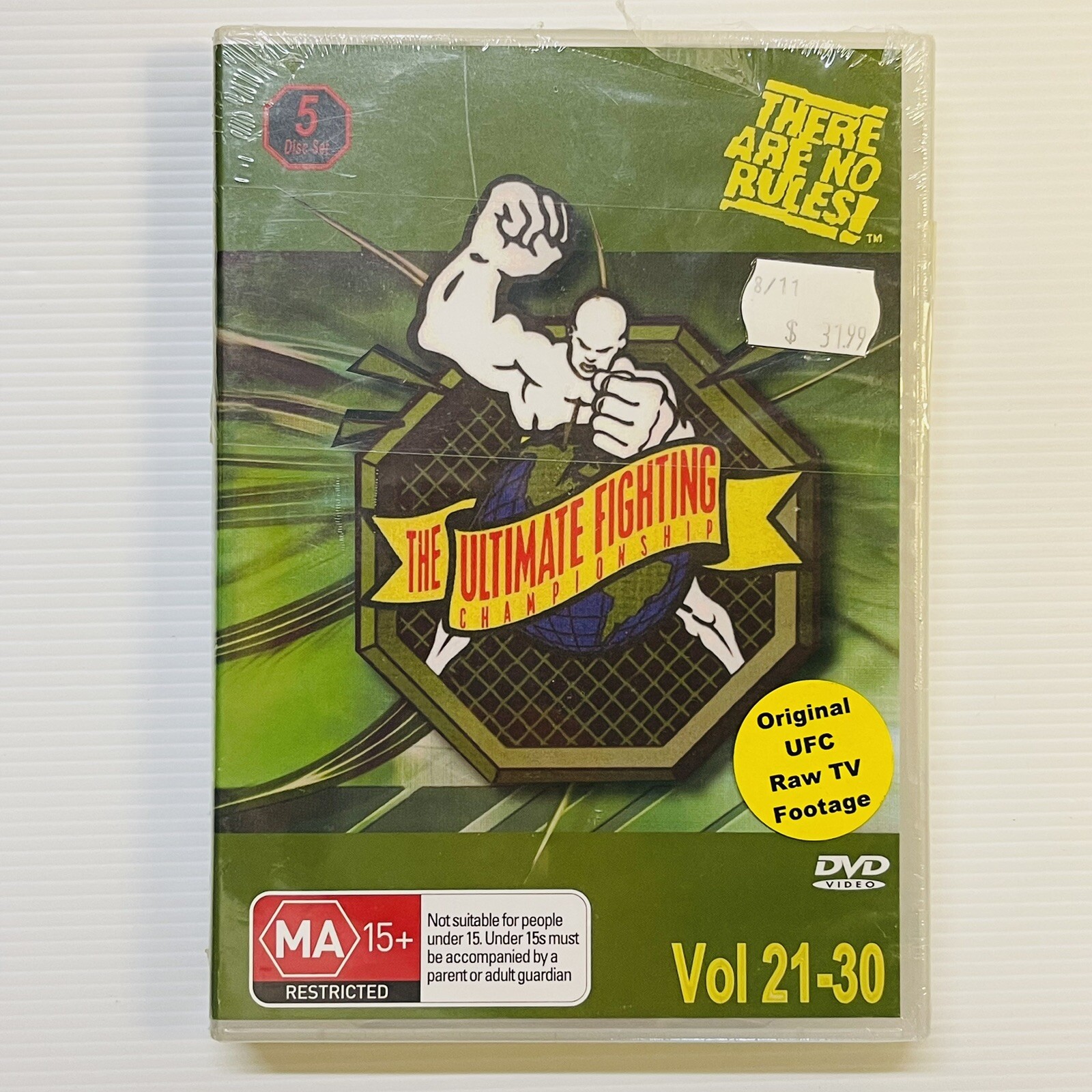 The Ultimate Fighting Championships Vol 21-30 DVD ALL Regions Free Postage