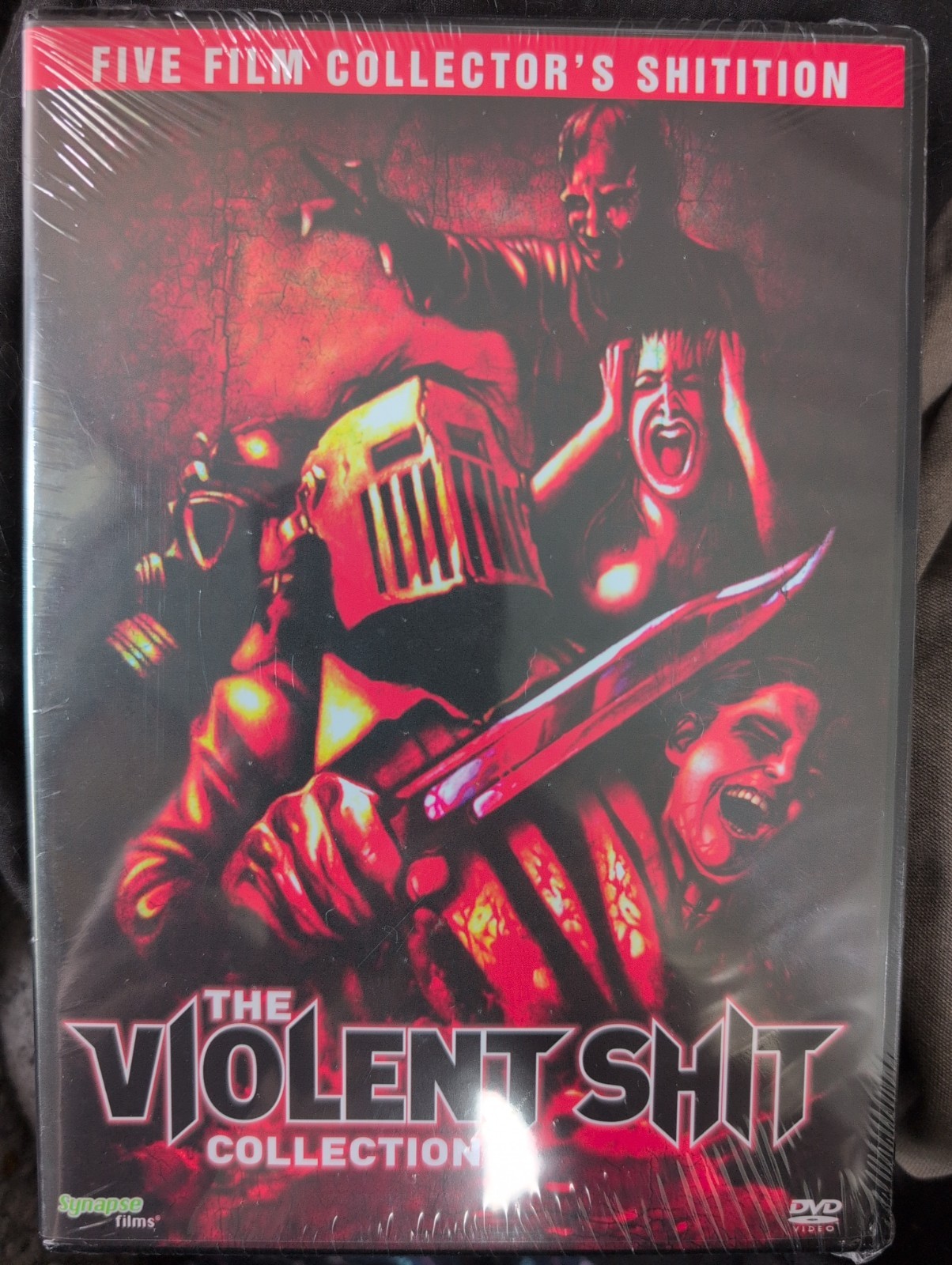The Violent Shit Collection DVD 5-Film Collector’s Shitition Synapse 3-disc Set