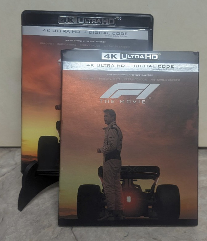 F1 The Movie ( 4k UHD Blu-ray, 2025) w/ Slipcover (NO DIGITAL)
