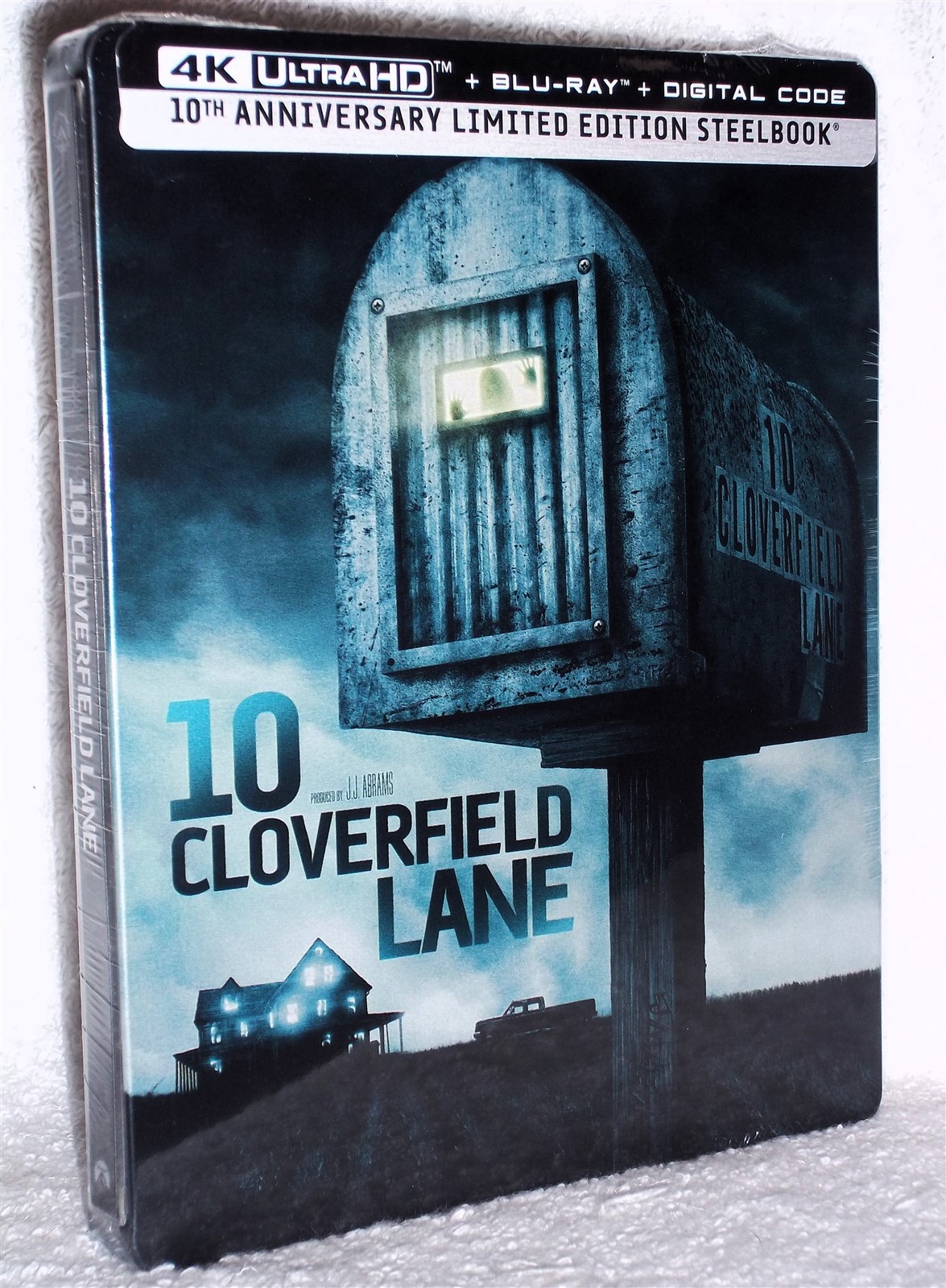 10 Cloverfield Lane (4K/Blu-ray, 2026 STEELBOOK) NEW John Goodman scifi monsters