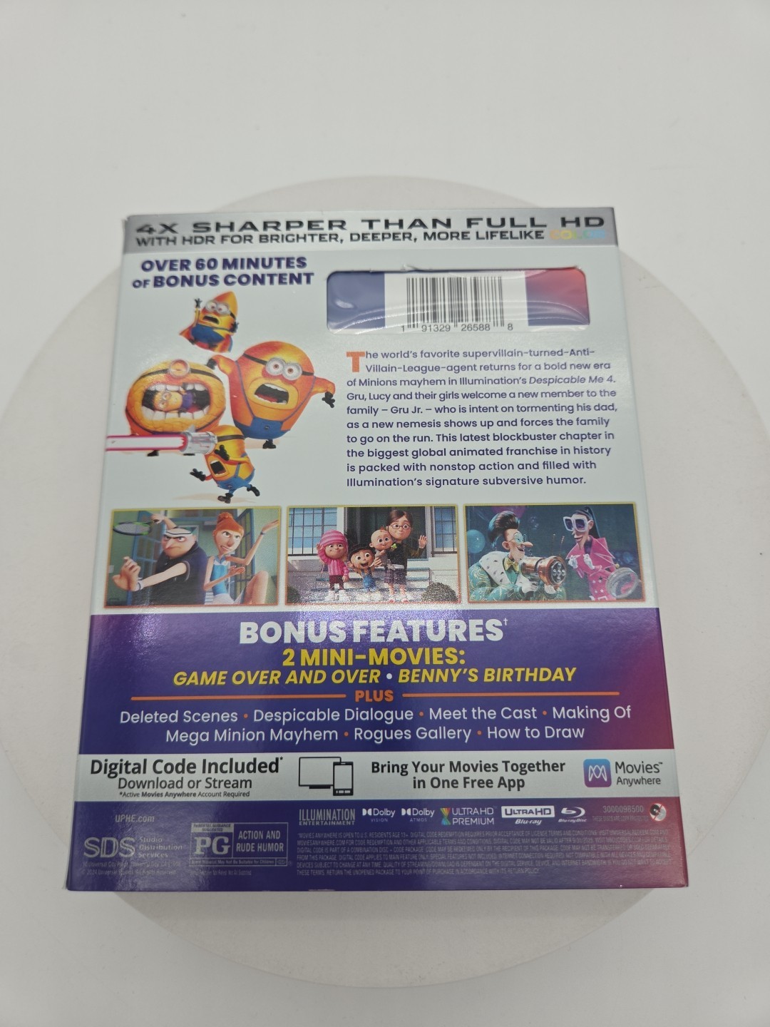 Despicable Me 4 – Collector’s Edition 4K Ultra HD + Blu-ray + Digital Animation
