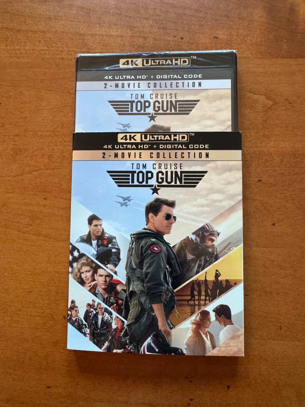 TOP GUN – 4K ULTRA HD – 2-MOVIE COLLECTION – SLIPCOVER – BRAND NEW (SEALED)