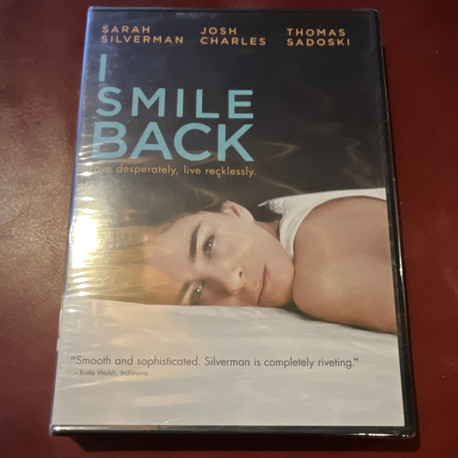 I Smile Back NEW SEALED DVD Widescreen 2016 Drama Sarah Silverman Region 1