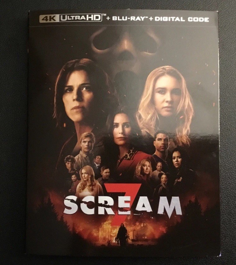 Scream 7 [New 4K UHD Blu-ray] Blu-Ray + Digital copy 4K Mastering same day ship